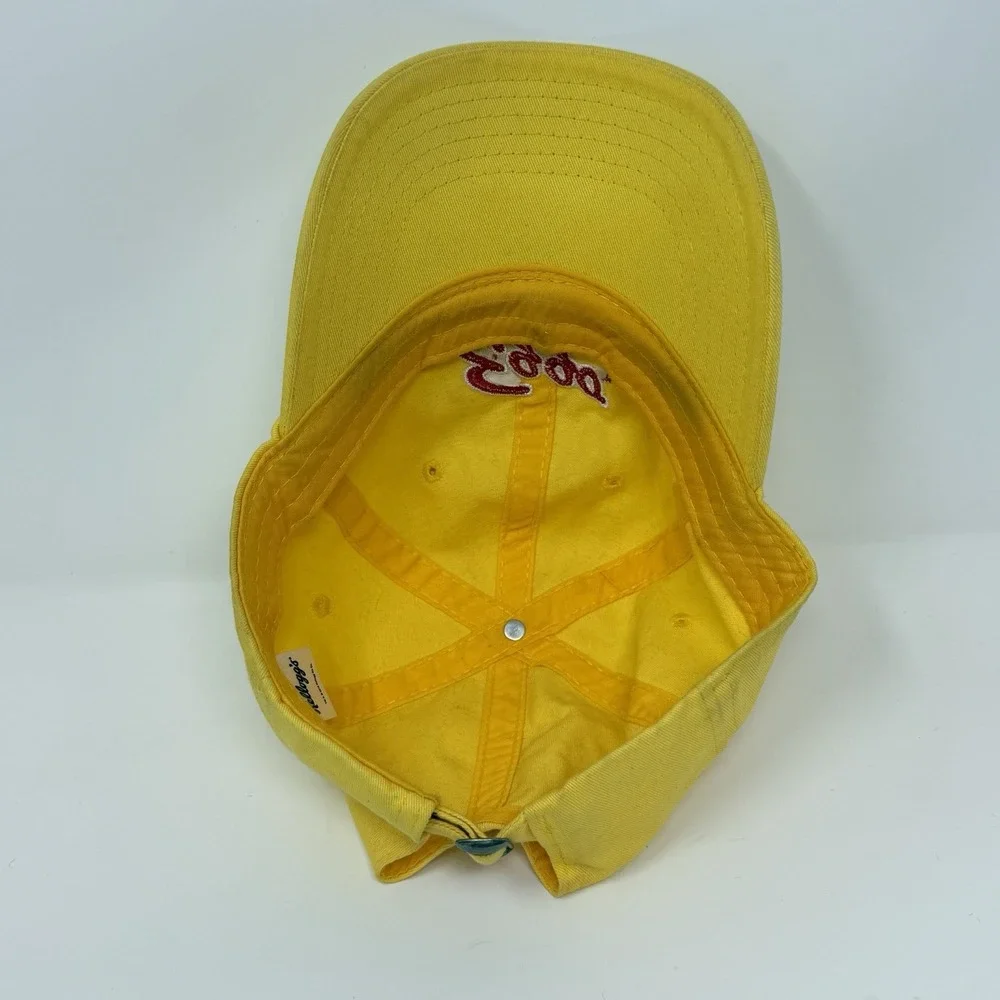 Kellogg's Eggo Waffle Yellow Cap Hat Collectibles Strapback Adjustable Cotton‎